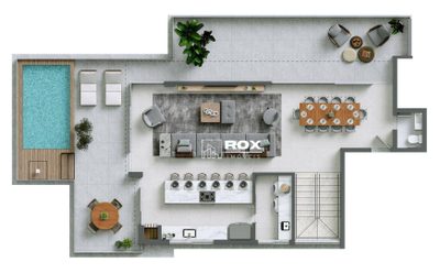 Cobertura, 3 quartos, 225 m² - Foto 3