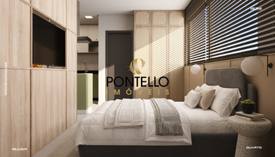 Apartamento, 1 quarto, 26 m² - Foto 2