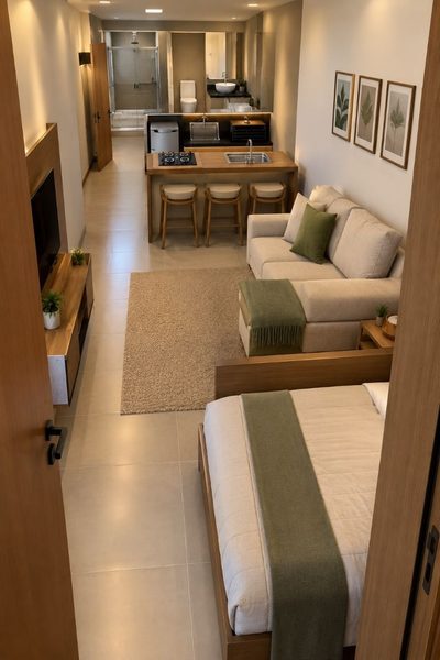 Apartamento, 1 quarto, 30 m² - Foto 3