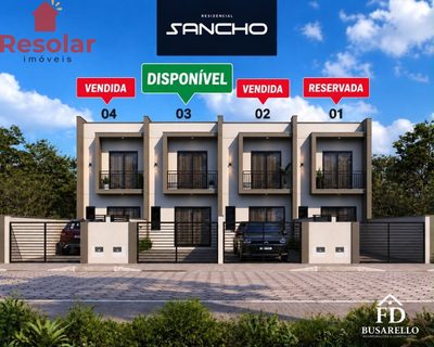 Sobrado, 2 quartos, 65 m² - Foto 1
