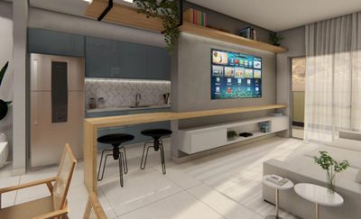 Apartamento, 2 quartos, 80 m² - Foto 1