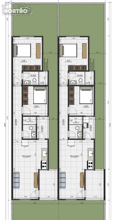 Casa, 3 quartos - Foto 2