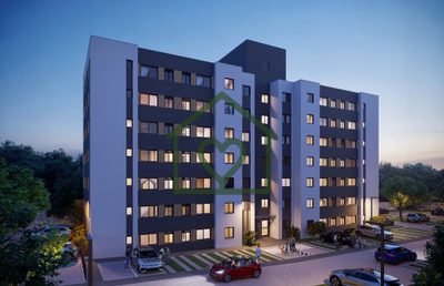 Apartamento, 2 quartos, 46 m² - Foto 2