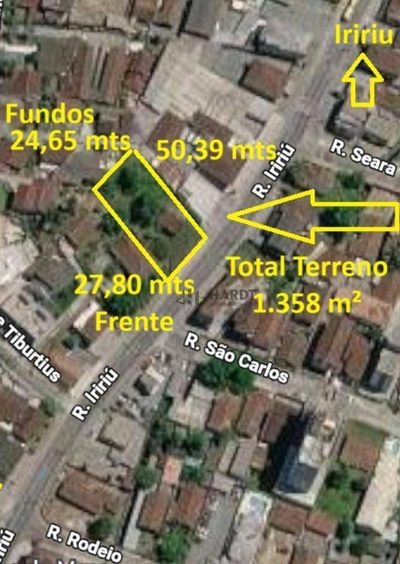 Terreno, 1358 m² - Foto 1