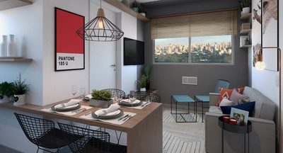 Apartamento, 1 quarto, 34 m² - Foto 3
