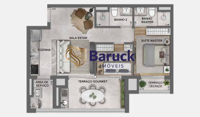 Apartamento, 2 quartos - Foto 5