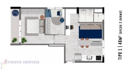Casa de Condomínio, 1 quarto - Foto 2