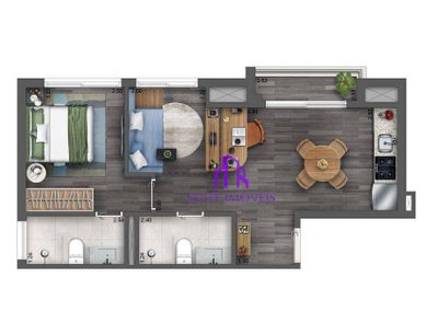 Apartamento, 2 quartos, 47 m² - Foto 4