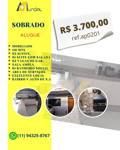 Sobrado, 116 m² - Foto 1