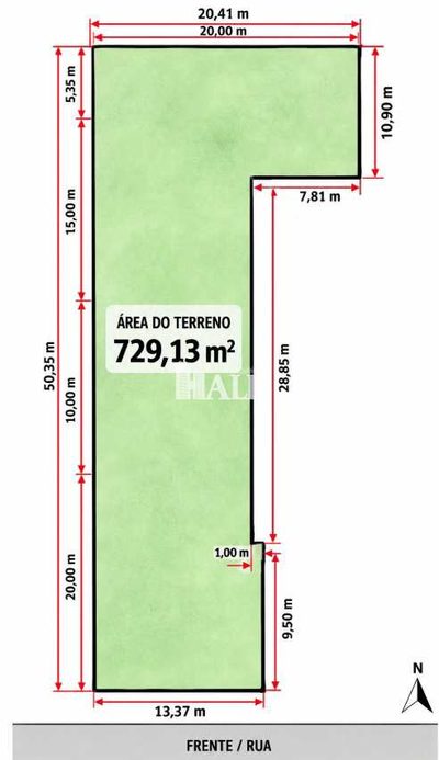 Terreno, 729 m² - Foto 2