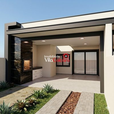 Casa, 3 quartos, 80 m² - Foto 1