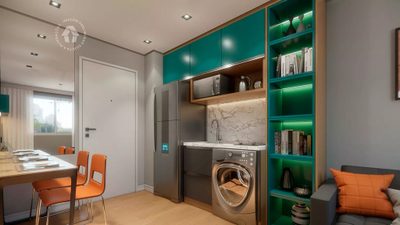 Apartamento, 1 quarto, 17 m² - Foto 4