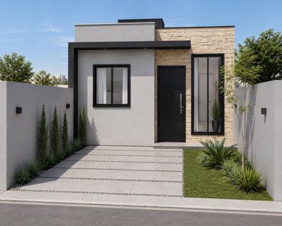 Casa, 2 quartos, 56 m² - Foto 1