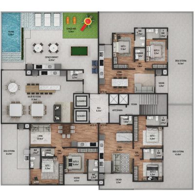 Casa, 2 quartos, 94 m² - Foto 1