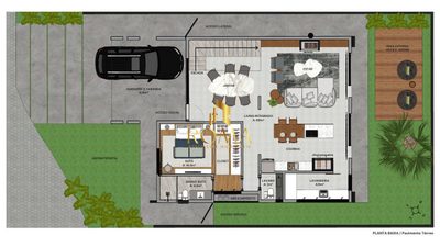 Casa de Condomínio, 3 quartos - Foto 3