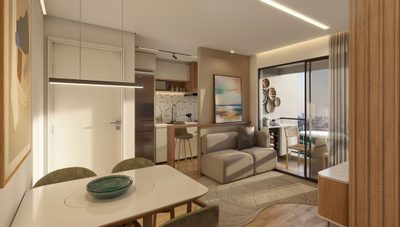 Apartamento, 2 quartos, 43 m² - Foto 3