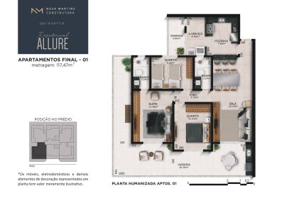 Apartamento, 2 quartos, 88 m² - Foto 3