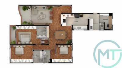 Apartamento, 3 quartos, 177 m² - Foto 4