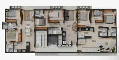 Cobertura, 2 quartos, 110 m² - Foto 3