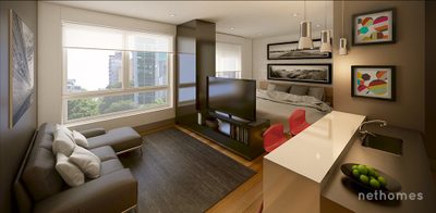 Apartamento, 1 quarto, 33 m² - Foto 4