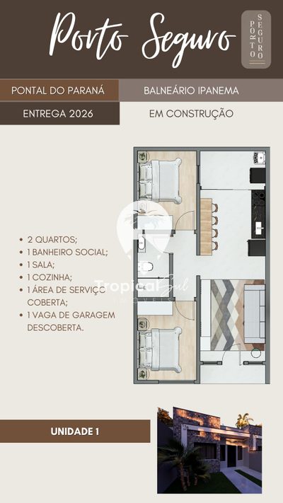 Casa, 2 quartos, 56 m² - Foto 5