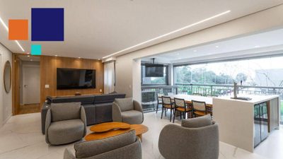Apartamento, 3 quartos, 152 m² - Foto 2