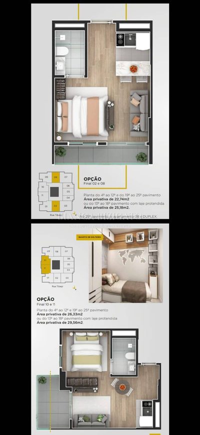Apartamento, 1 quarto, 34 m² - Foto 5