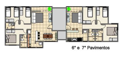 Apartamento, 2 quartos, 41 m² - Foto 2