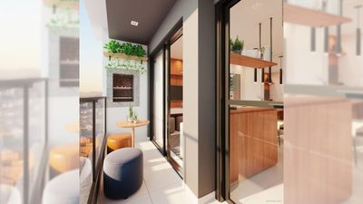 Apartamento, 2 quartos, 45 m² - Foto 4