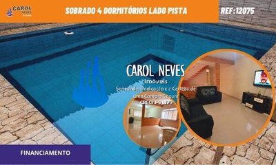 Sobrado, 4 quartos - Foto 1