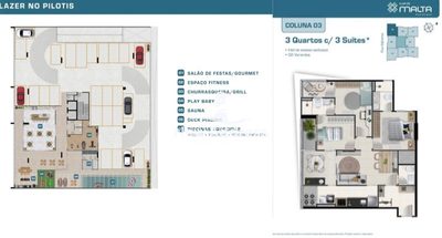 Apartamento, 3 quartos, 70 m² - Foto 1