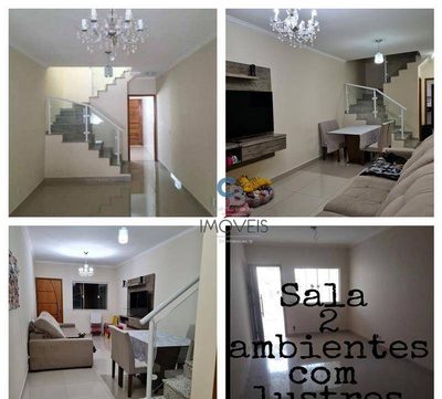 Sobrado, 3 quartos, 90 m² - Foto 1