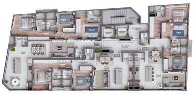 Cobertura, 4 quartos, 154 m² - Foto 5