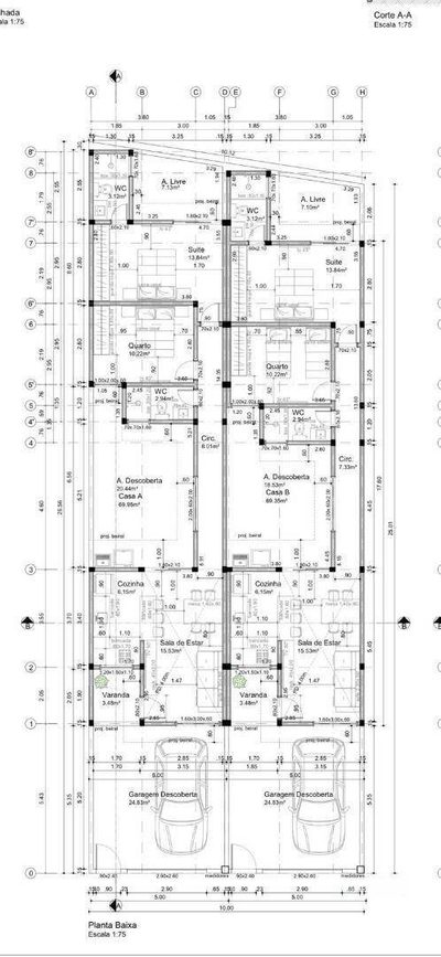 Casa, 2 quartos, 70 m² - Foto 1