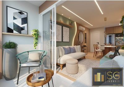 Apartamento, 3 quartos, 60 m² - Foto 1