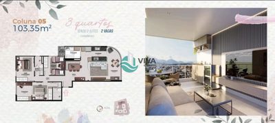 Apartamento, 3 quartos, 106 m² - Foto 3