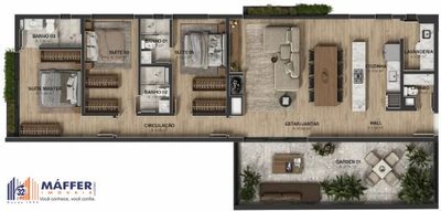 Apartamento, 3 quartos, 93 m² - Foto 5