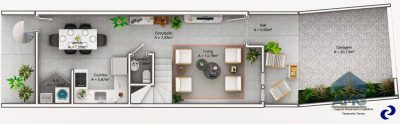 Casa, 2 quartos, 105 m² - Foto 3