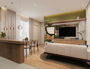 Apartamento, 2 quartos, 47 m² - Foto 3