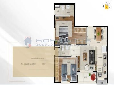 Apartamento, 1 quarto, 39 m² - Foto 4