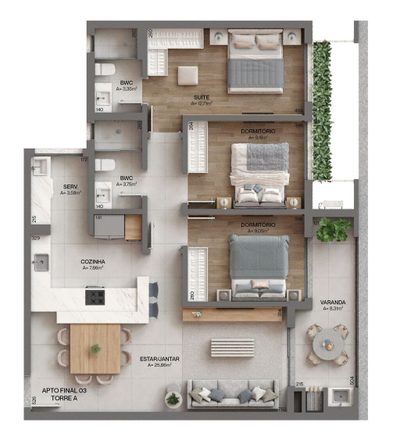 Apartamento, 100 m² - Foto 5