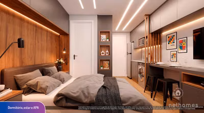 Cobertura, 1 quarto, 58 m² - Foto 5