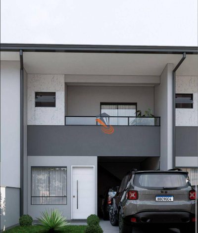 Sobrado, 2 quartos, 82 m² - Foto 1