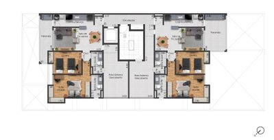 Apartamento, 2 quartos, 102 m² - Foto 4