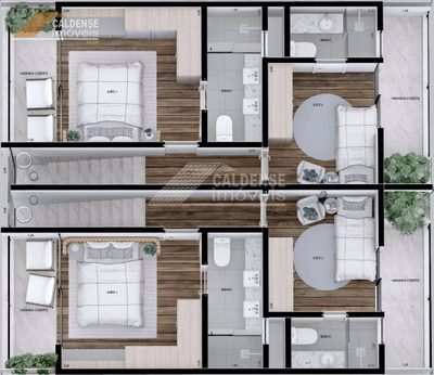 Casa, 2 quartos, 75 m² - Foto 4