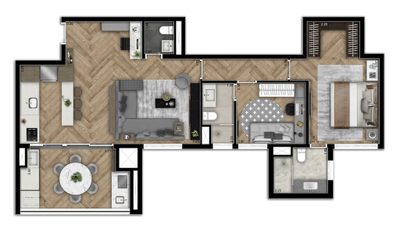 Apartamento, 3 quartos, 179 m² - Foto 4
