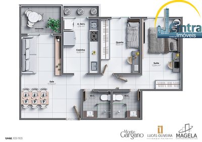 Apartamento, 3 quartos, 90 m² - Foto 4