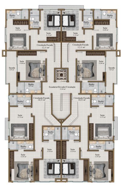 Apartamento, 3 quartos, 157 m² - Foto 5
