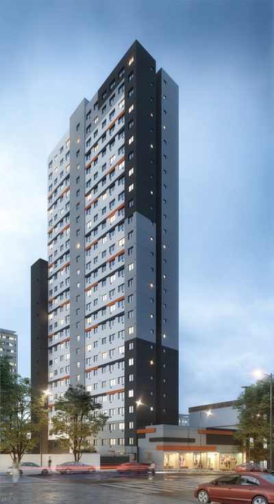 Apartamento, 1 quarto, 24 m² - Foto 1