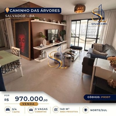 Apartamento, 3 quartos, 140 m² - Foto 1